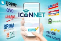 Cara Bayar Iconnet Lewat ATM, MBanking, E Wallet dan Alfamart