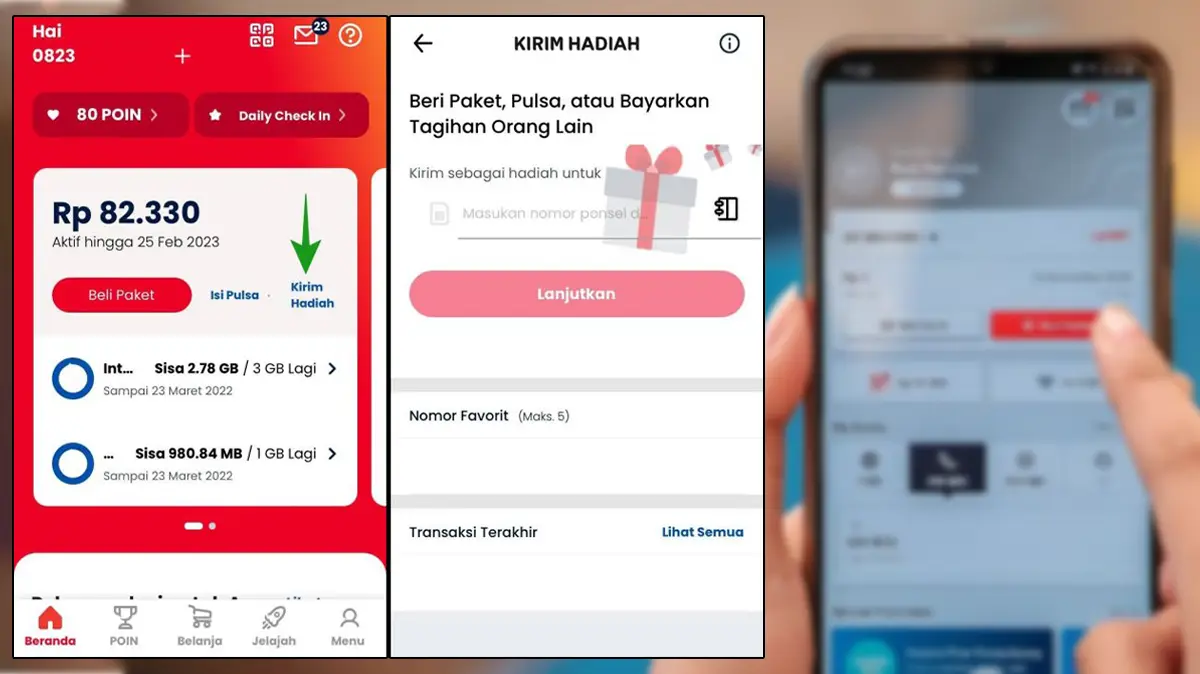 Lewat MyTelkomsel